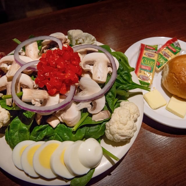 Spinach & Bacon Salad.