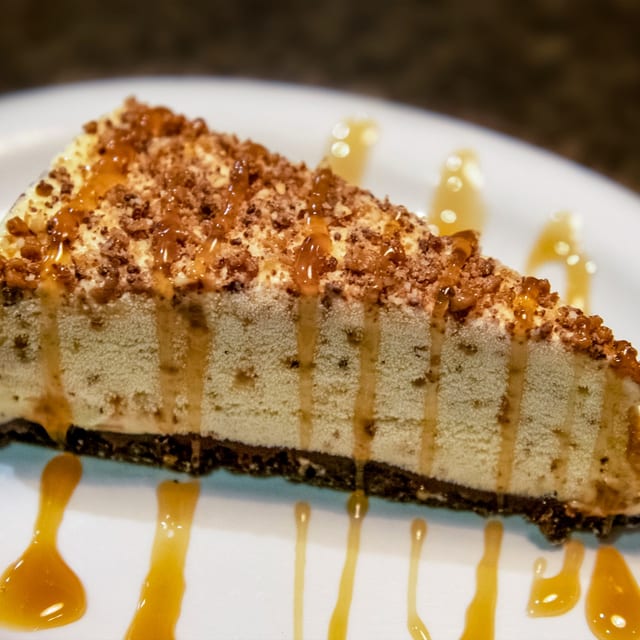 Toffee Ice Cream Pie.